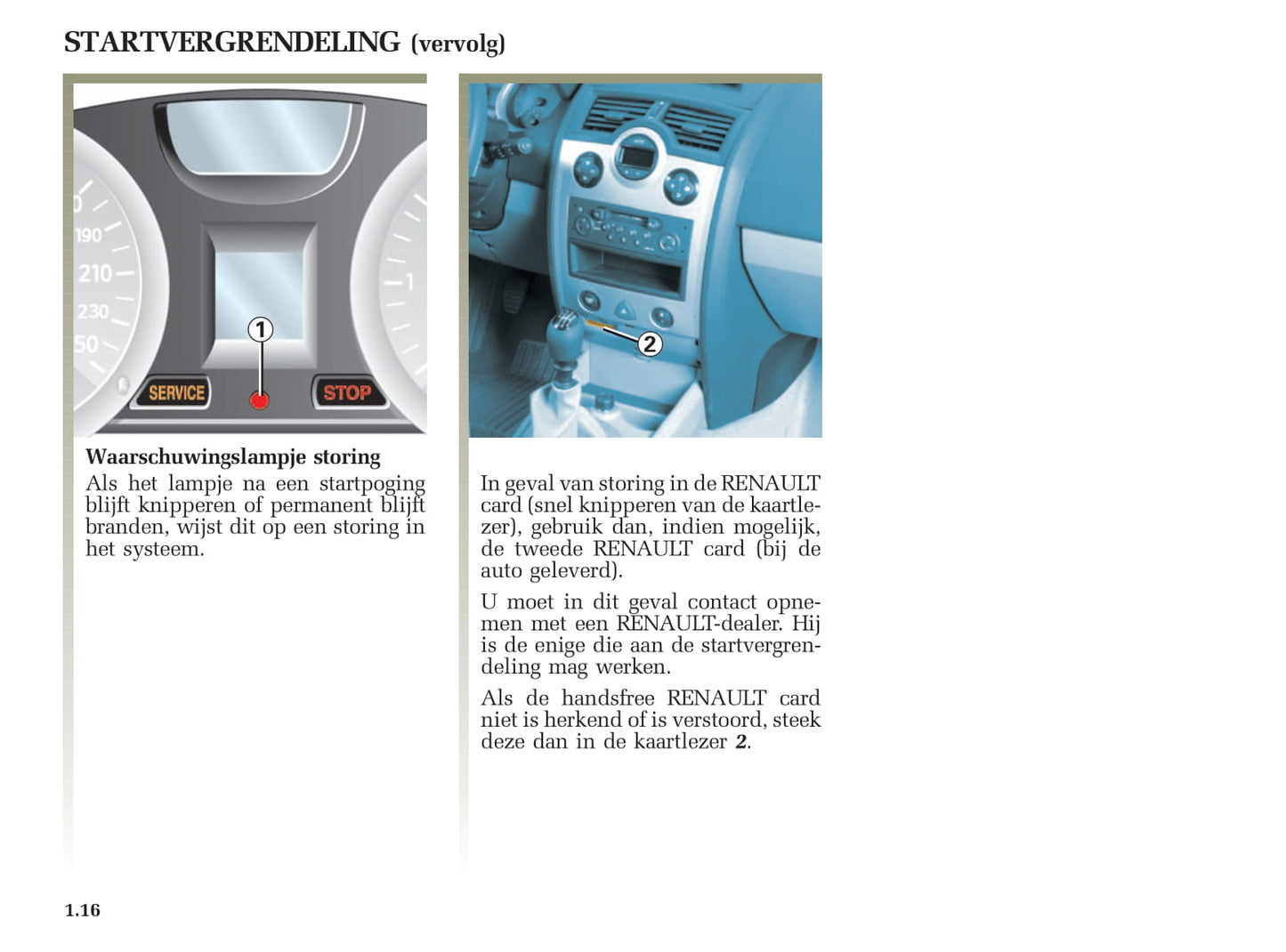 2005-2006 Renault Mégane Grandtour Bedienungsanleitung | Niederländisch