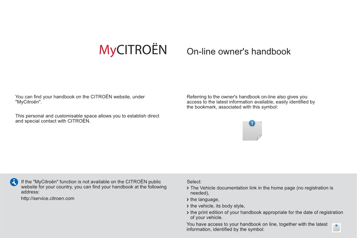2013-2014 Citroën C8 Owner's Manual | English