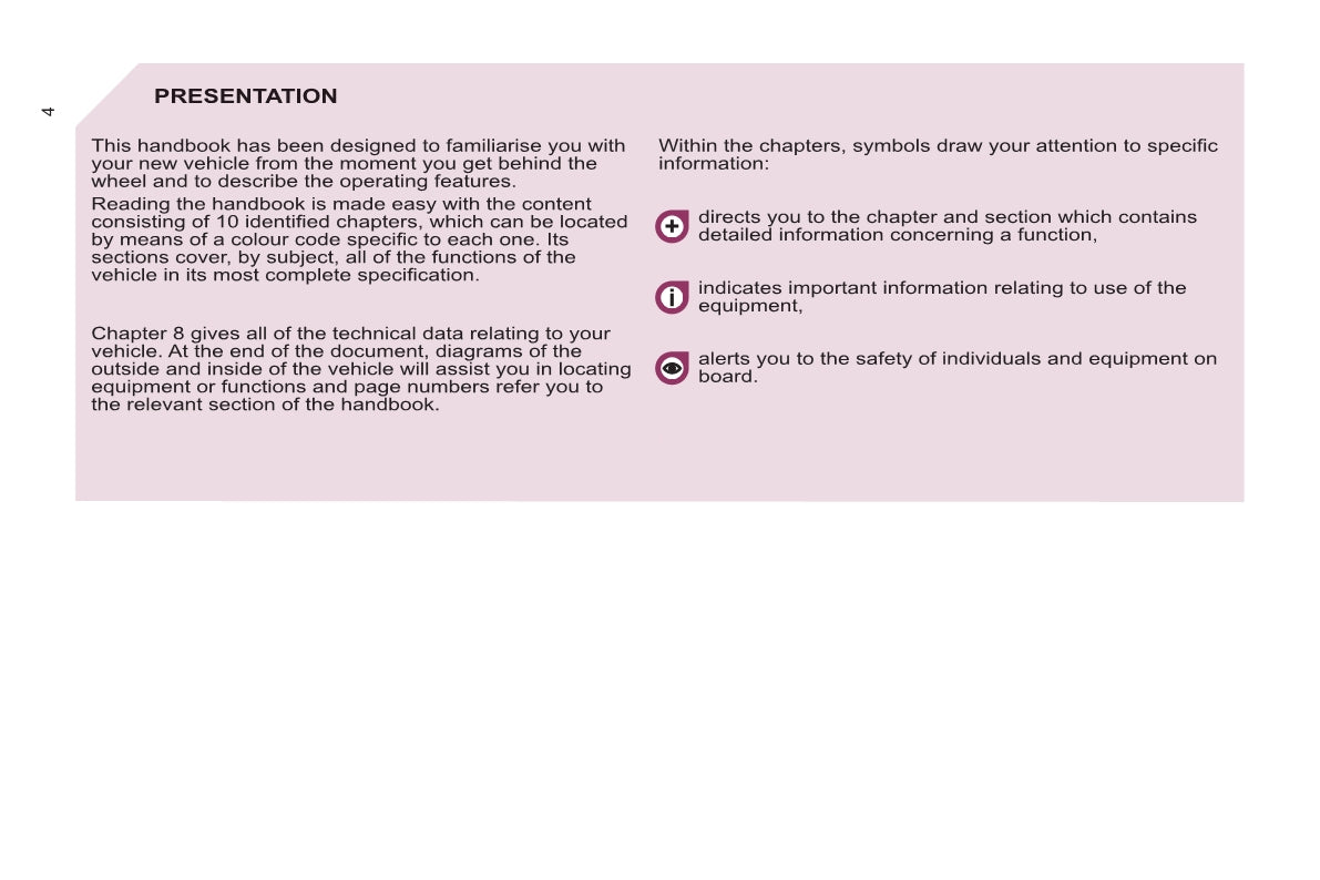 2013-2014 Citroën C8 Owner's Manual | English