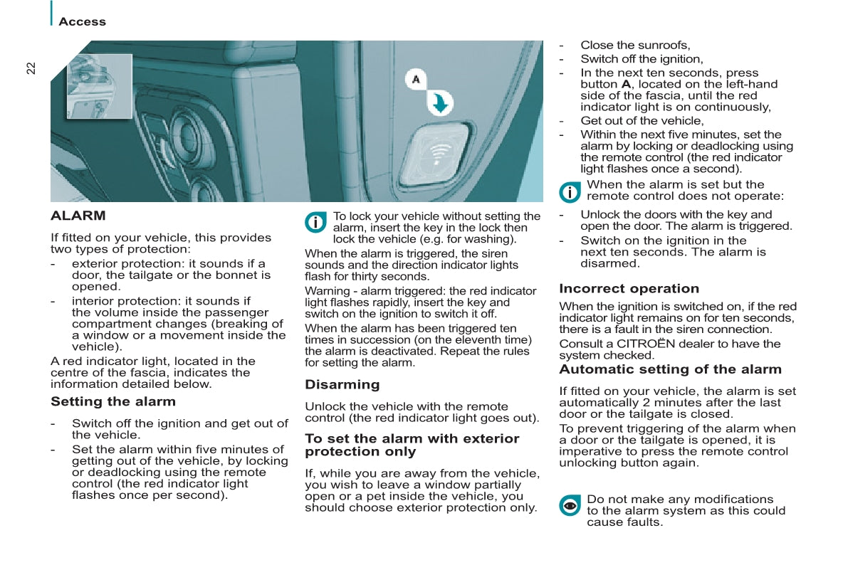 2013-2014 Citroën C8 Owner's Manual | English