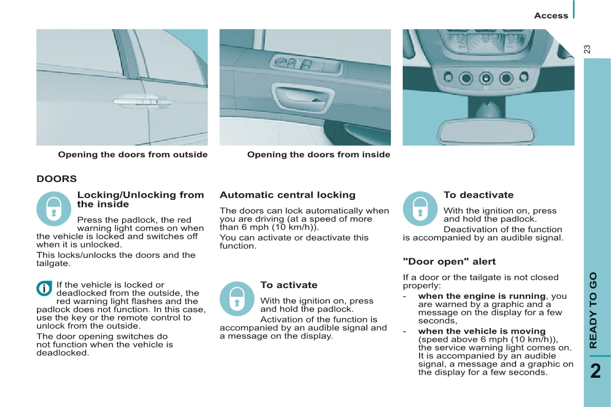 2013-2014 Citroën C8 Owner's Manual | English