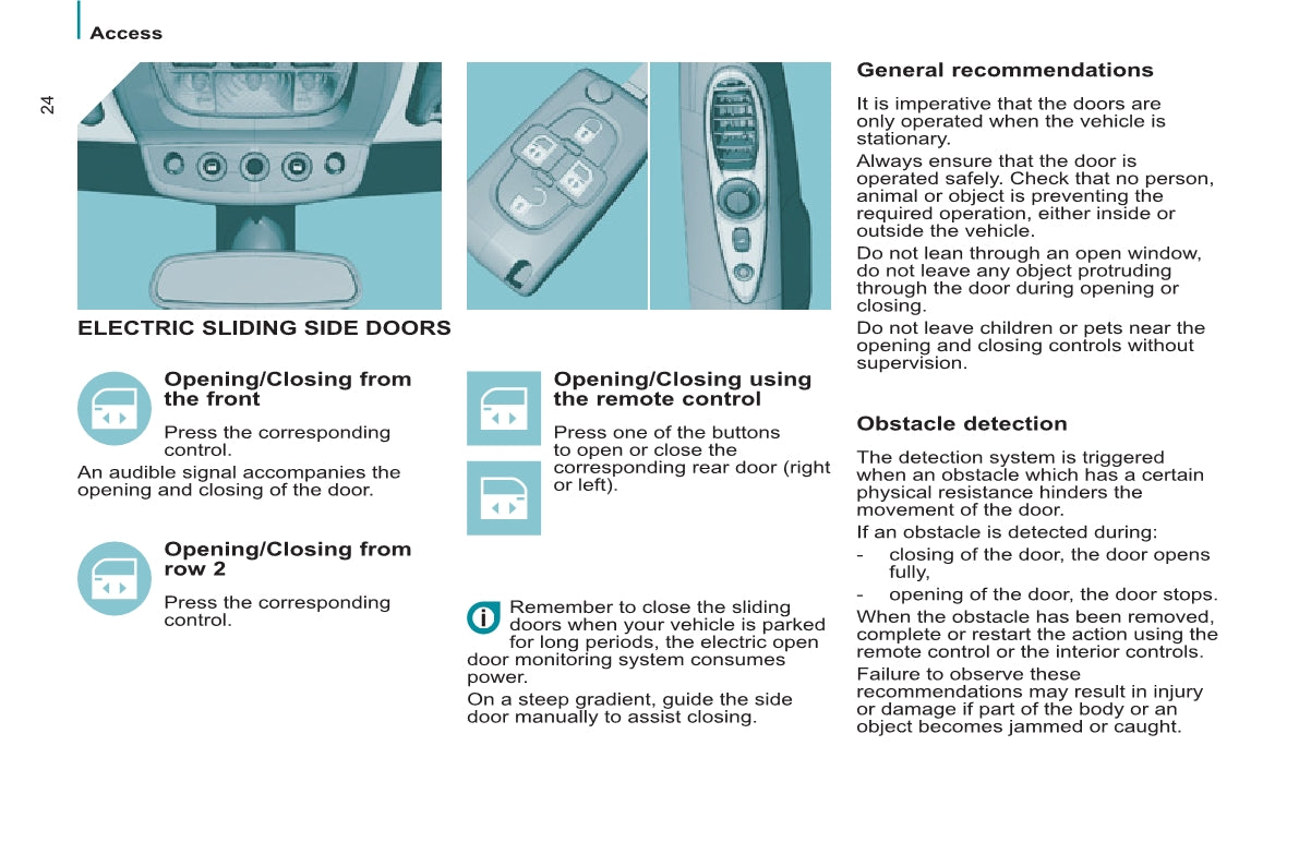 2013-2014 Citroën C8 Owner's Manual | English