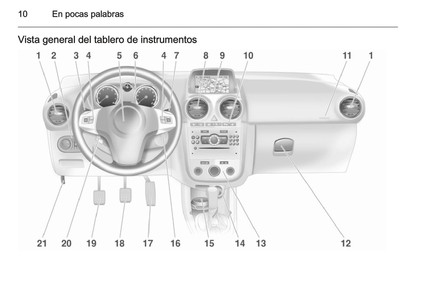 2013-2014 Opel Corsa Bedienungsanleitung | Spanisch