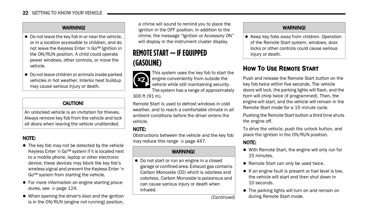 2022 Ram 2500/3500 Owner's Manual | English
