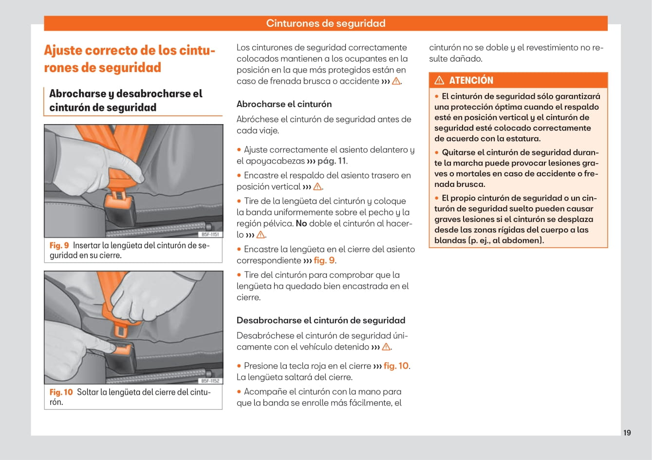 2019-2023 Seat Mii Bedienungsanleitung | Spanisch