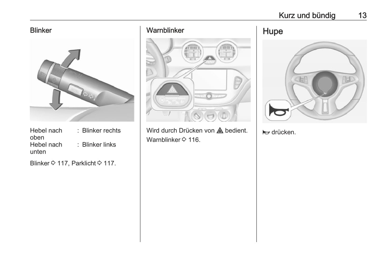 2017-2018 Opel Adam Bedienungsanleitung | Deutsch