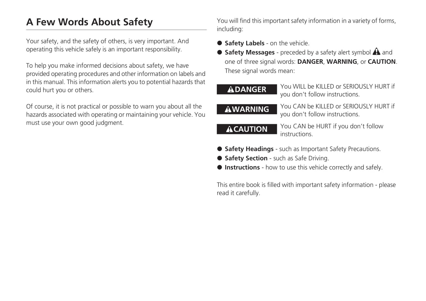 2021 Honda Clarity Plug-in Hybrid Owner's Manual | English