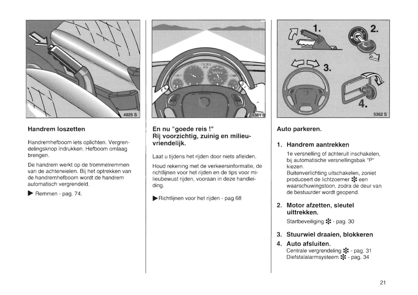 1994-2000 Opel Tigra Bedienungsanleitung | Niederländisch