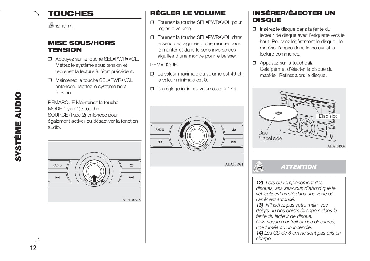 Fiat Fullback RadioNav Guide d'utilisation 2018
