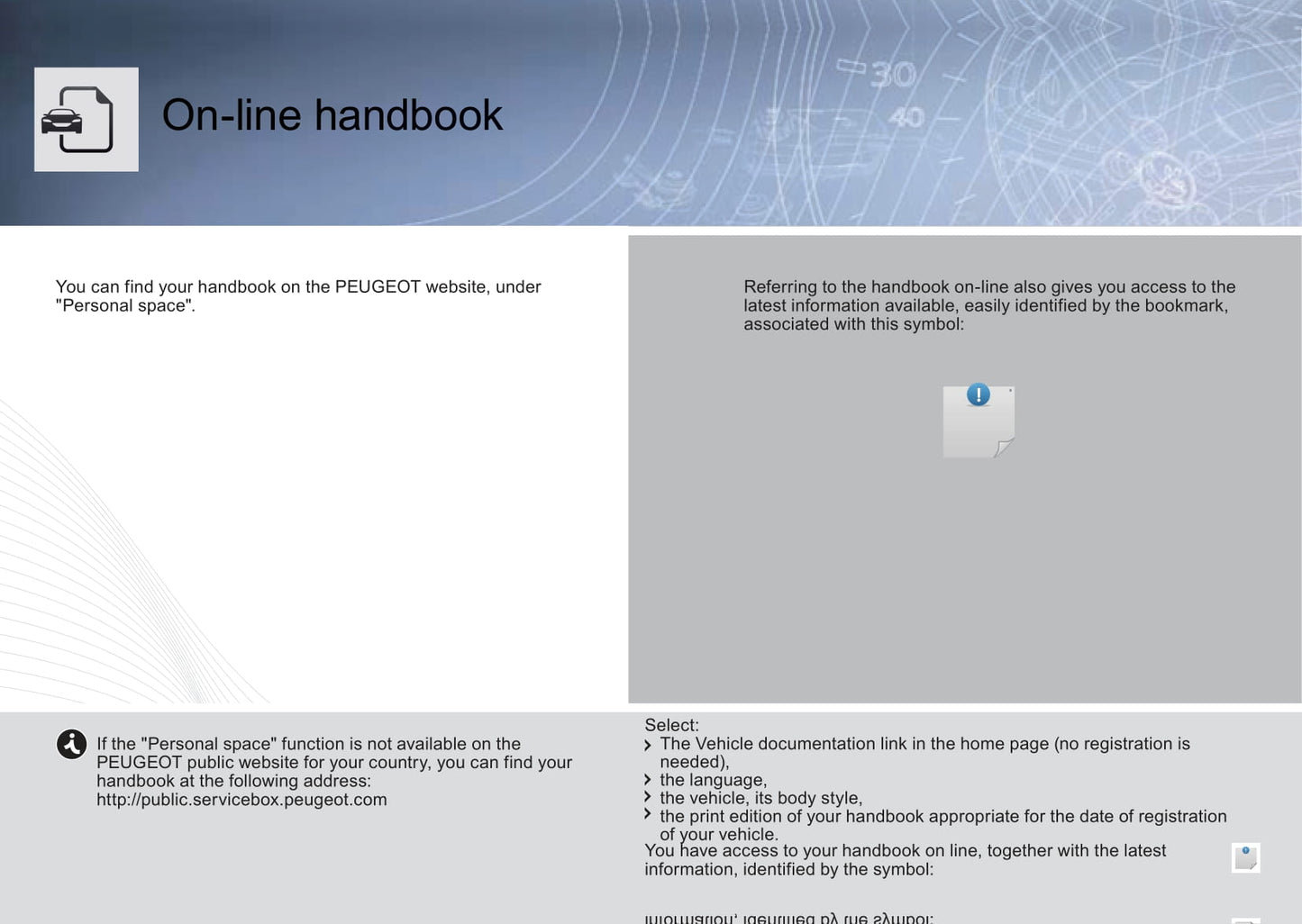 2014-2015 Peugeot Boxer Bedienungsanleitung | Englisch