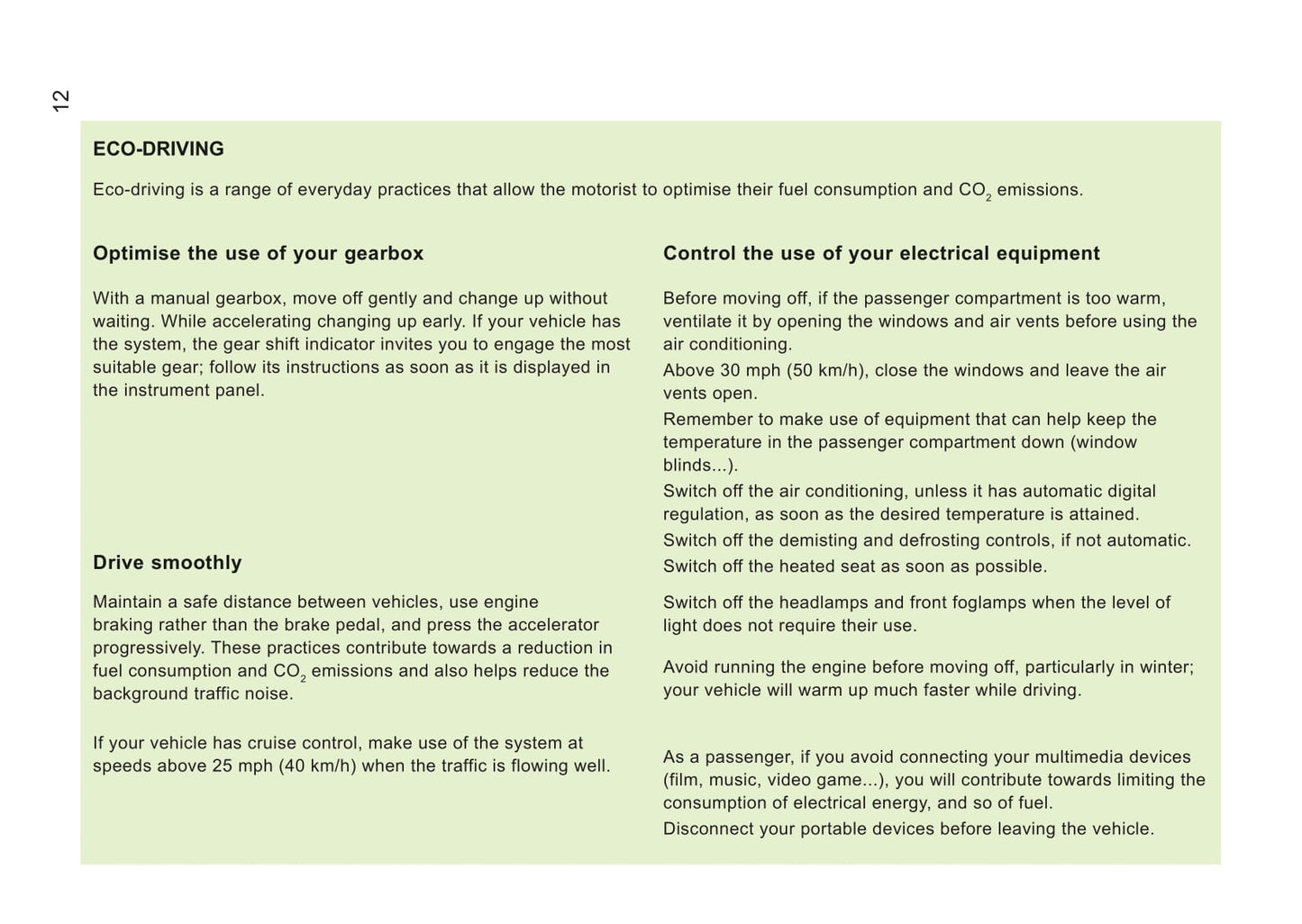 2014-2015 Peugeot Boxer Bedienungsanleitung | Englisch