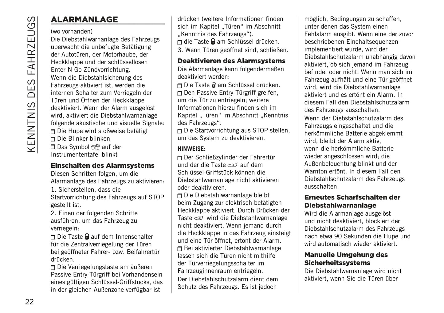 2020-2023 Jeep Compass Bedienungsanleitung | Deutsch