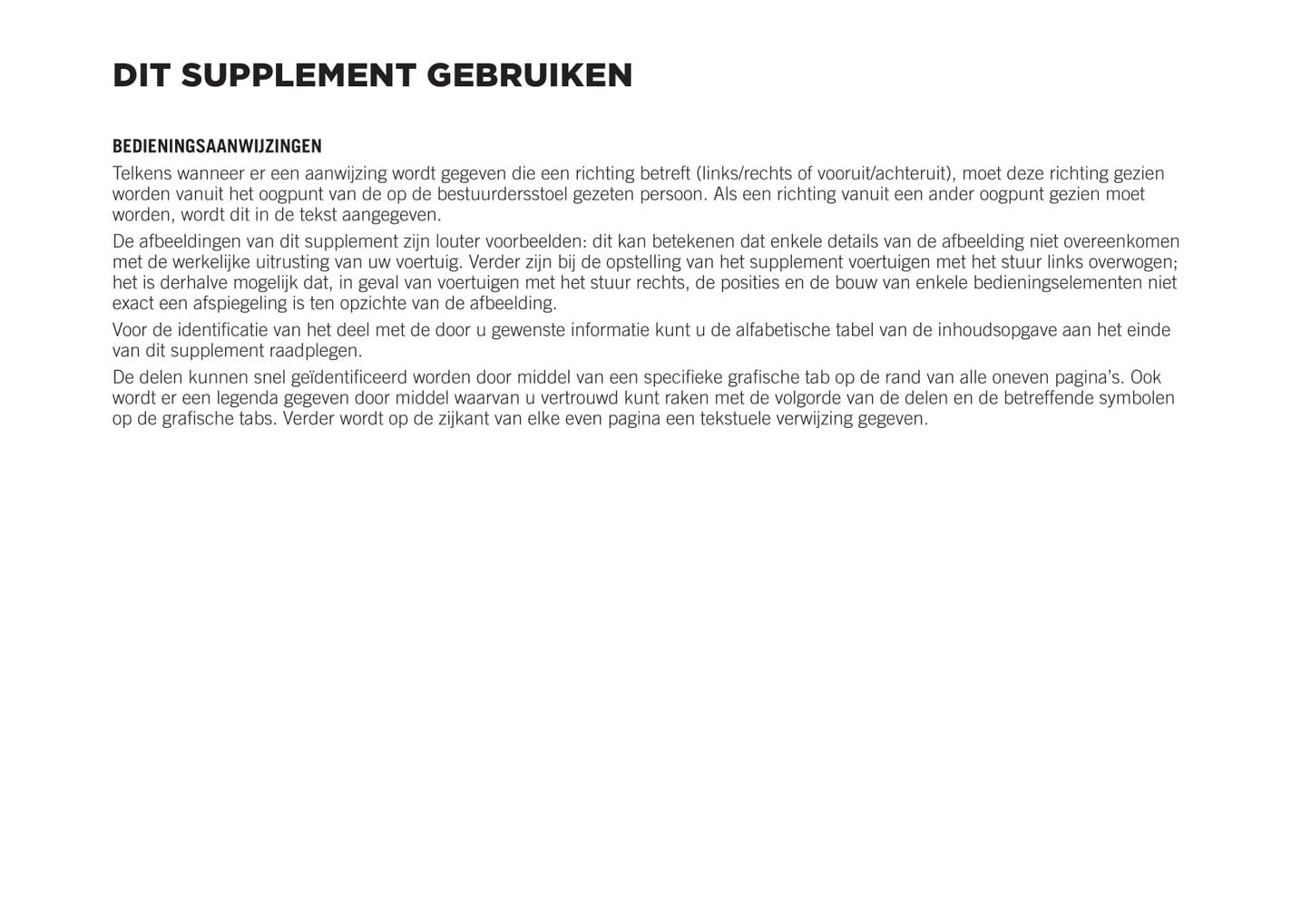 2020-2021 Jeep Renegade 4xe Supplement Manual | Dutch
