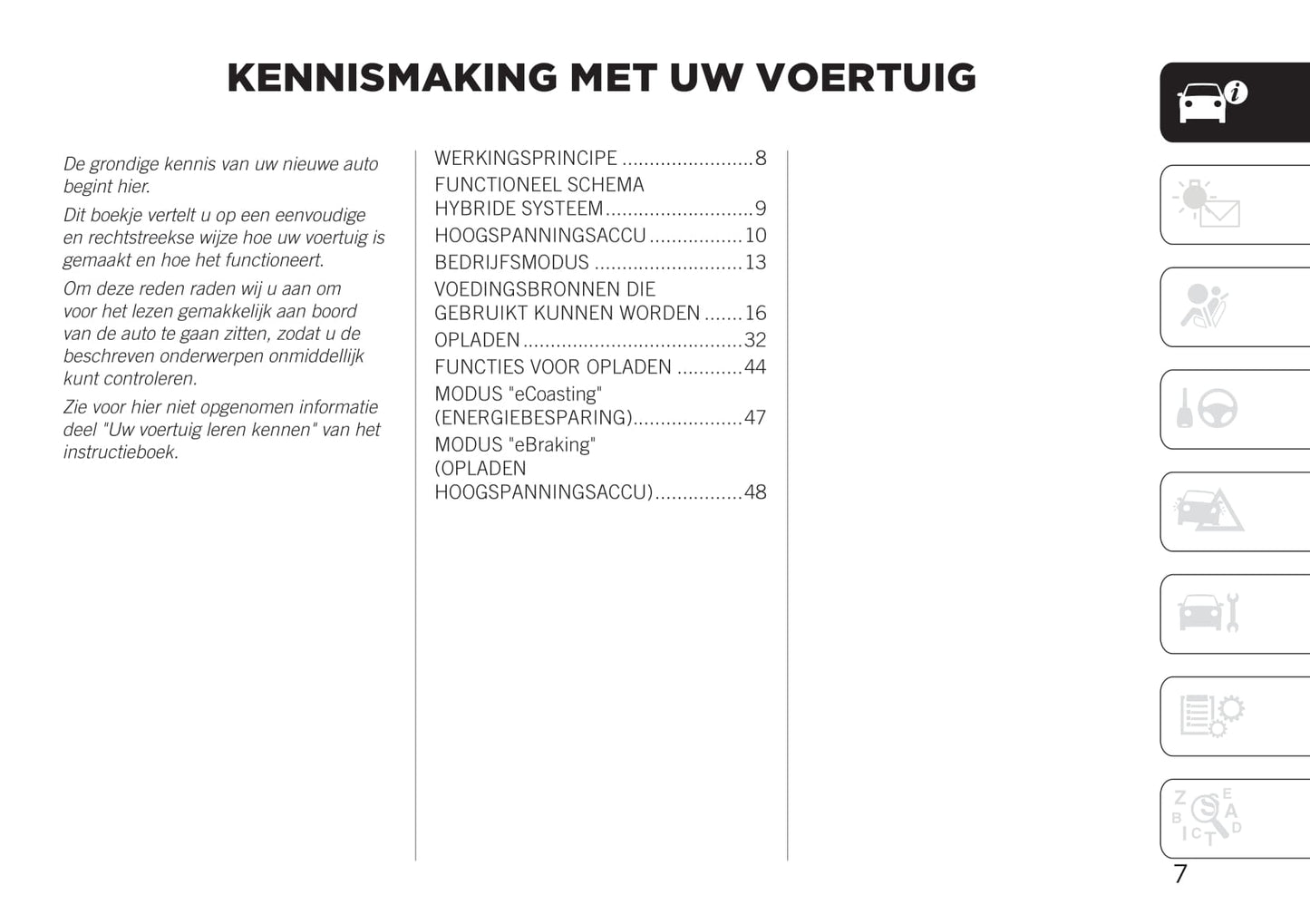 2020-2021 Jeep Renegade 4xe Supplement Manual | Dutch