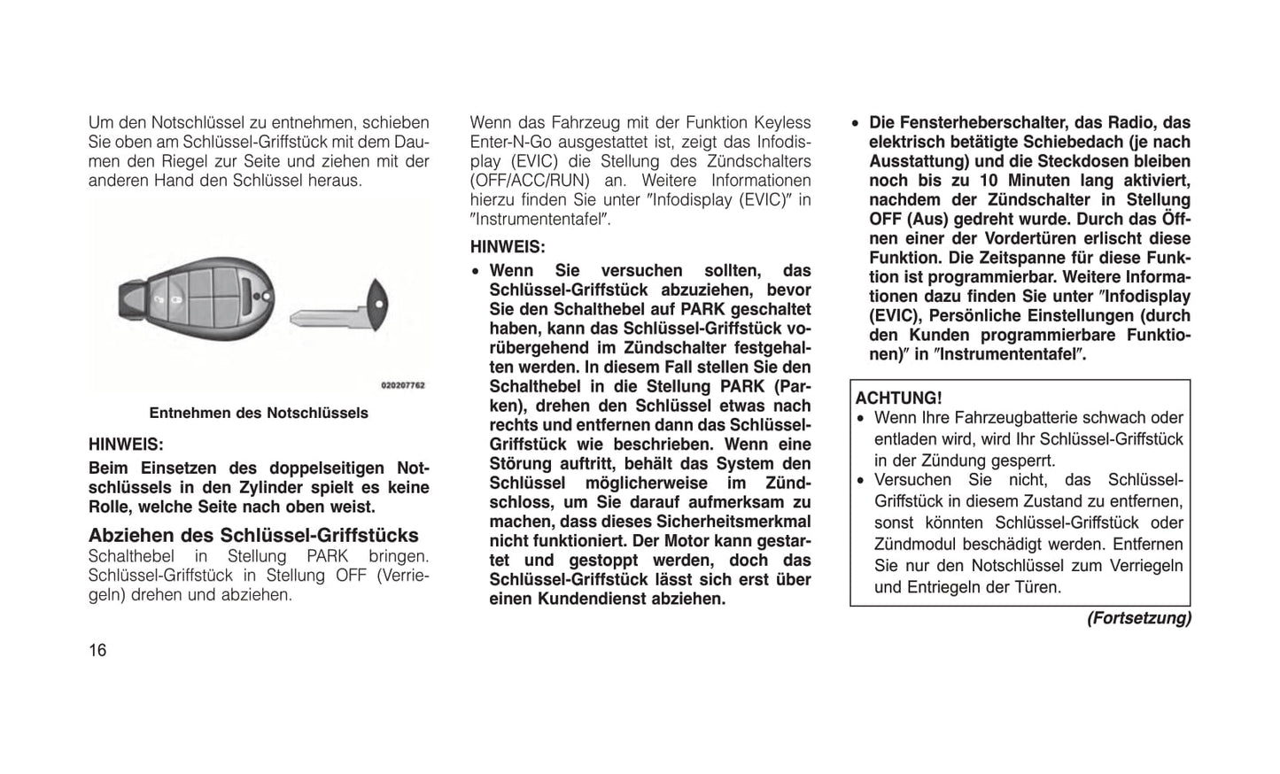 2011-2013 Jeep Grand Cherokee Bedienungsanleitung | Deutsch