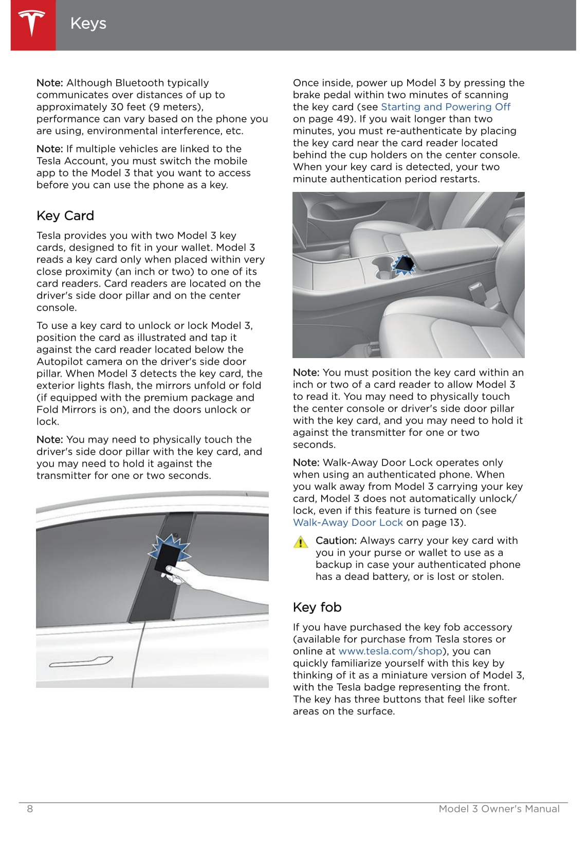 2019 Tesla Model 3 Owner's Manual | English
