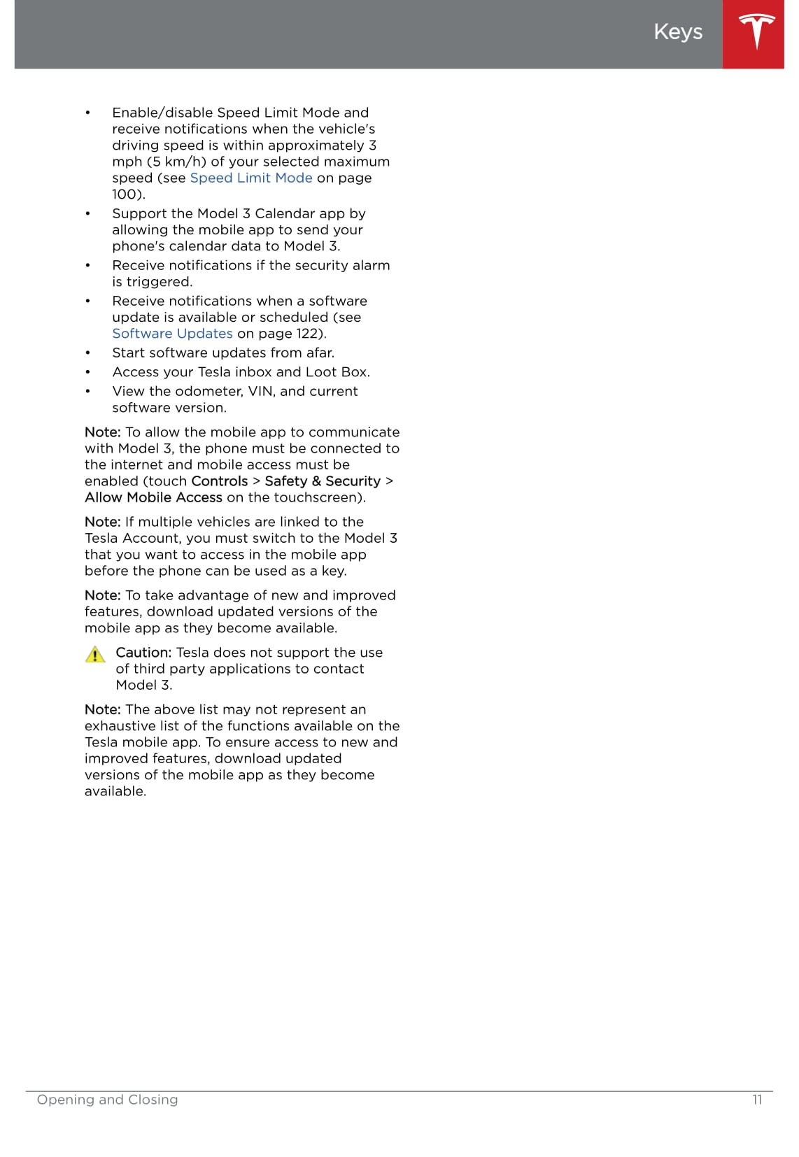 2019 Tesla Model 3 Owner's Manual | English
