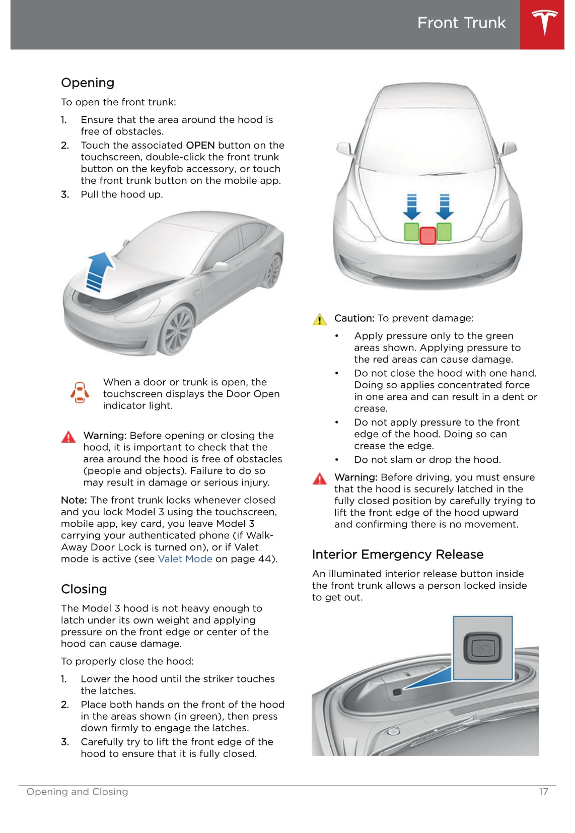 2019 Tesla Model 3 Owner's Manual | English