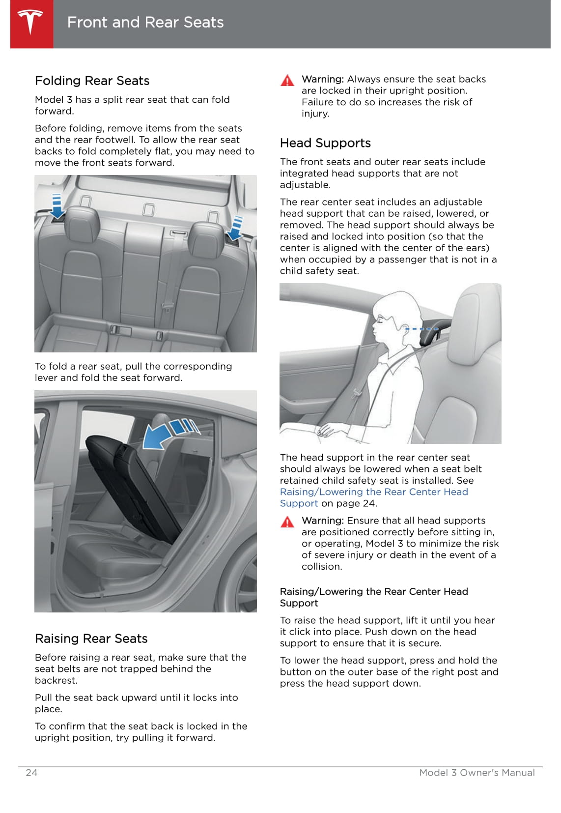 2019 Tesla Model 3 Owner's Manual | English