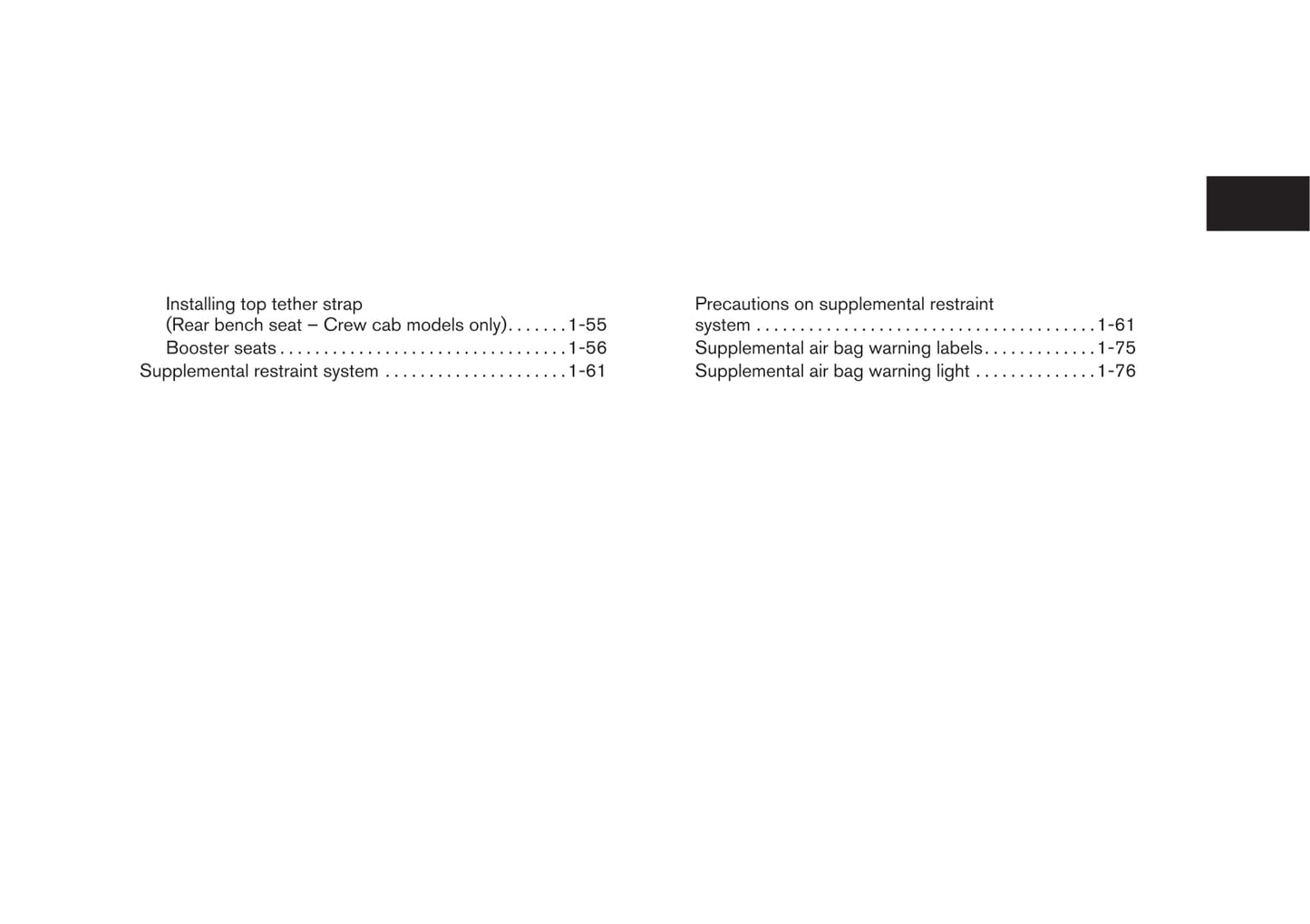 2011 Nissan Frontier Owner's Manual | English