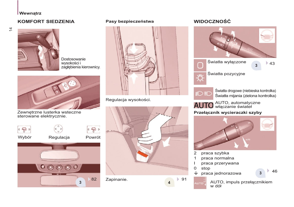 2013-2014 Citroën C8 Bedienungsanleitung | Polnisch