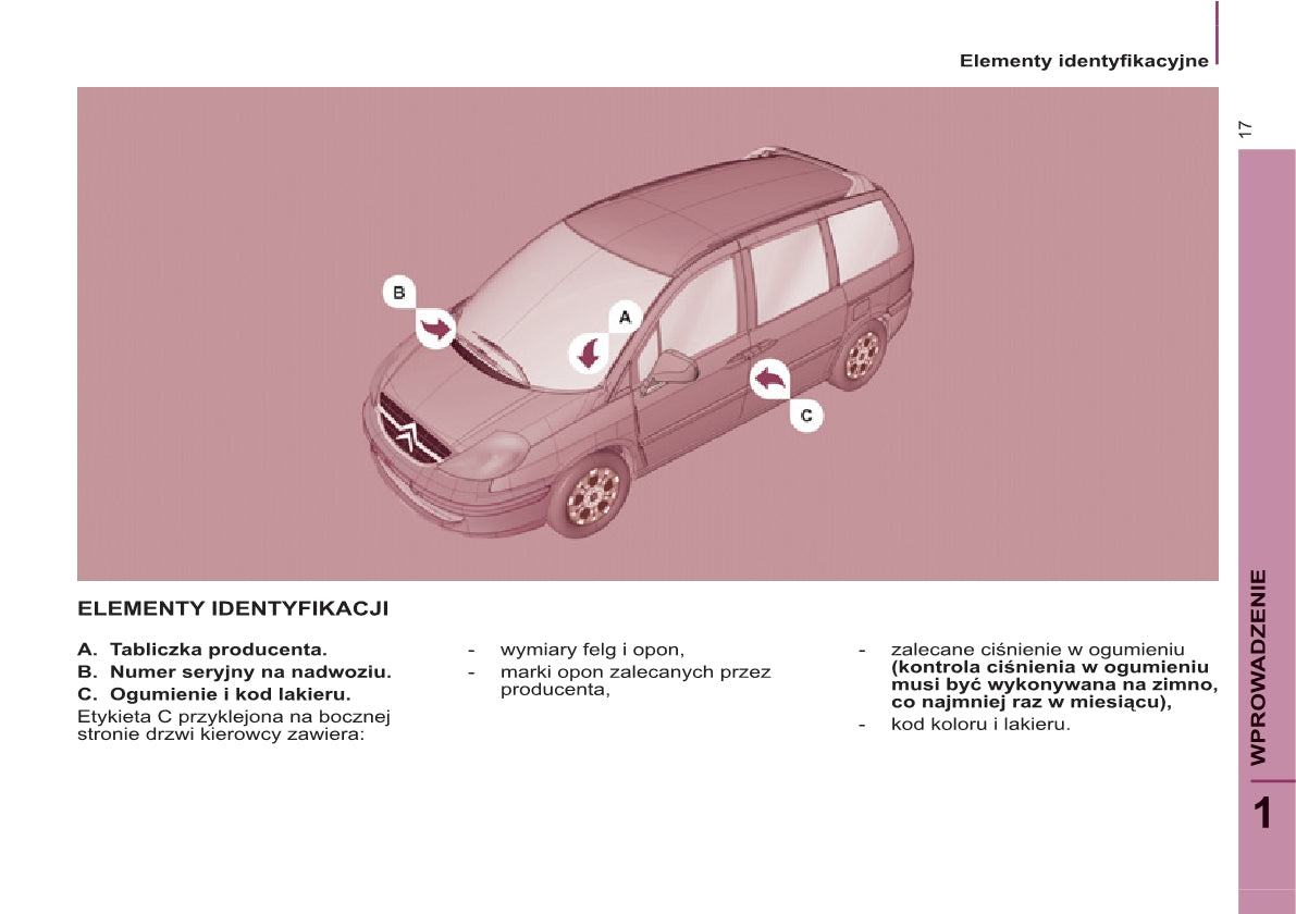 2013-2014 Citroën C8 Bedienungsanleitung | Polnisch