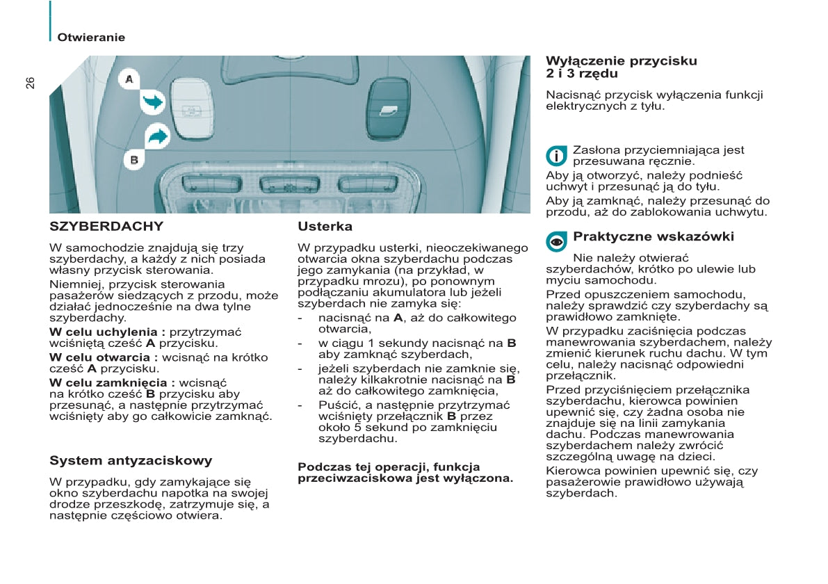 2013-2014 Citroën C8 Bedienungsanleitung | Polnisch
