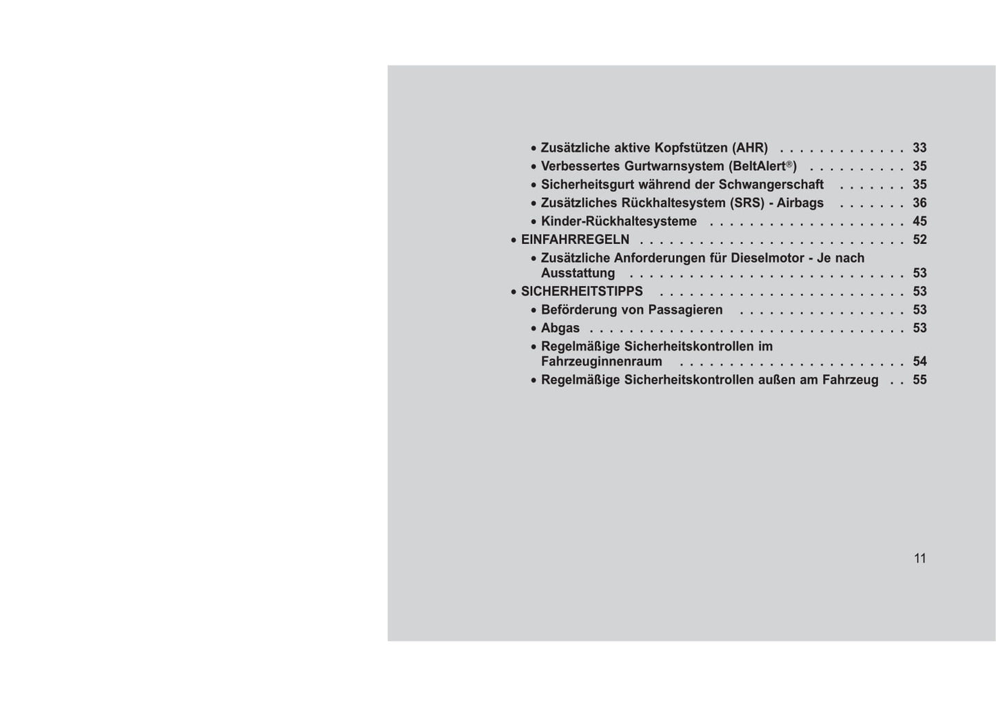 2008-2011 Jeep Cherokee Bedienungsanleitung | Deutsch