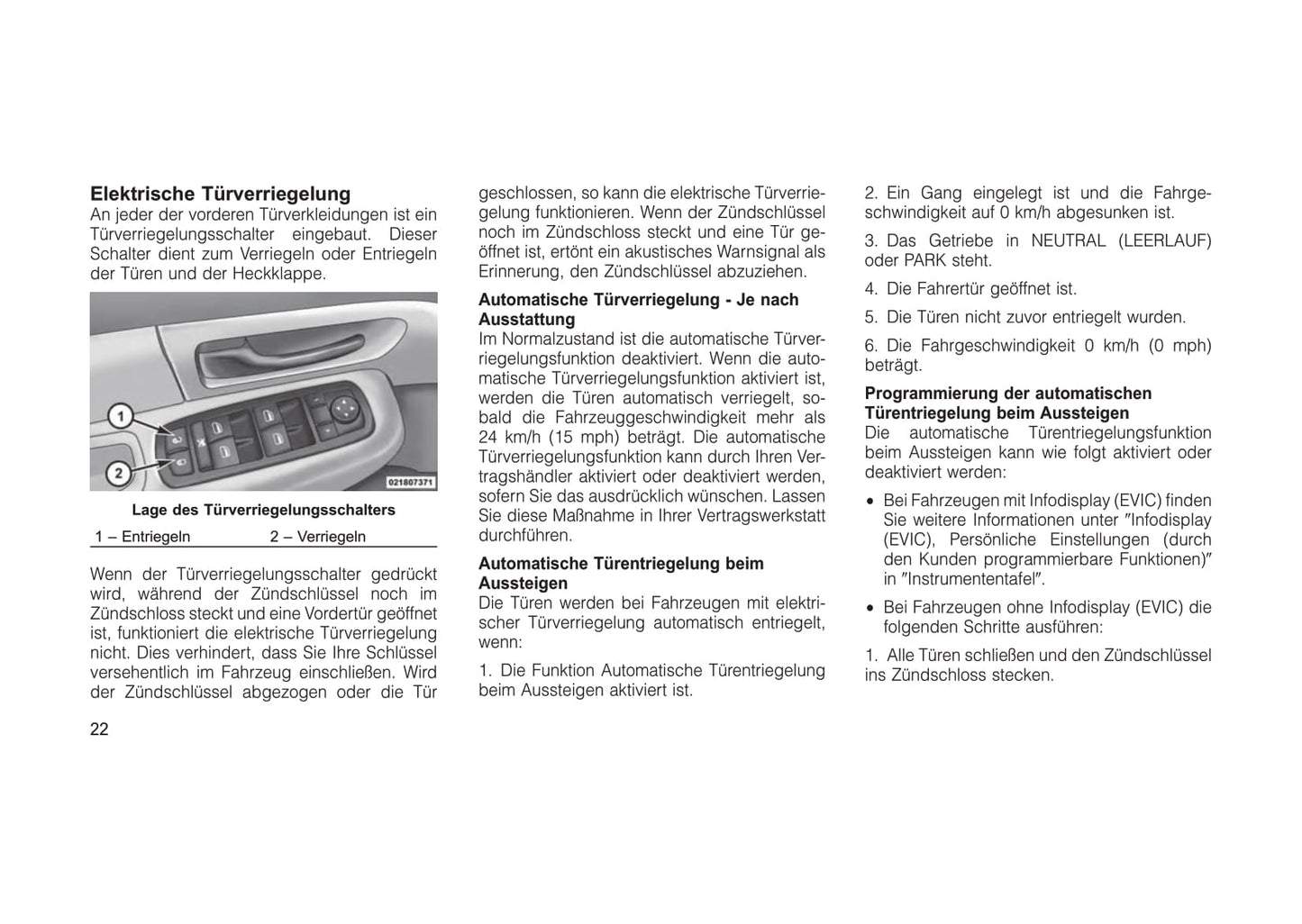 2008-2011 Jeep Cherokee Bedienungsanleitung | Deutsch