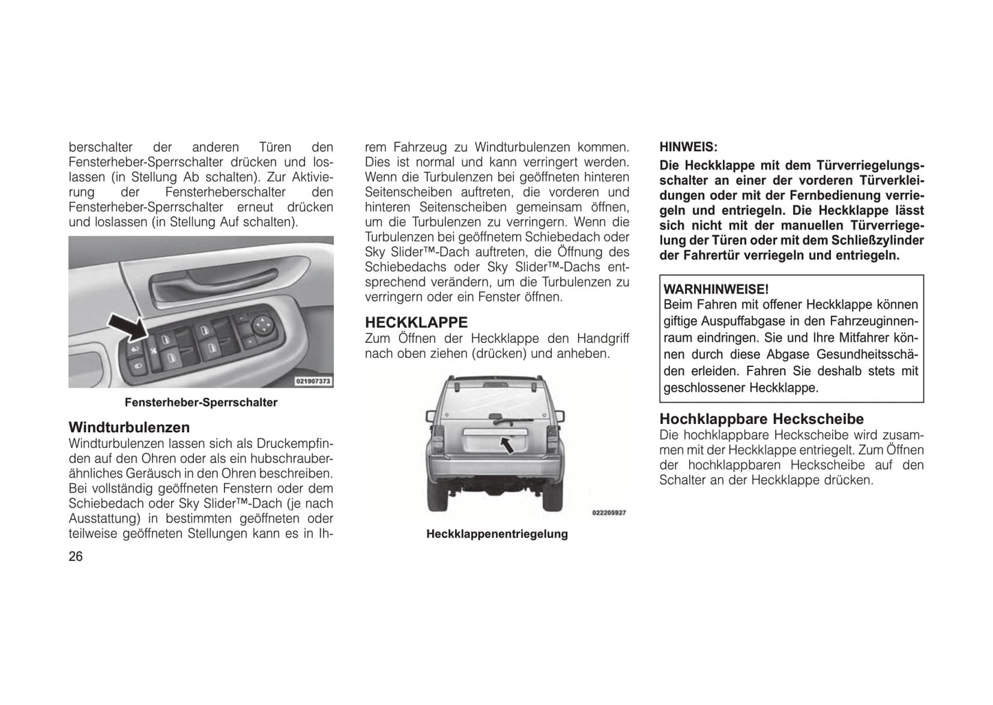 2008-2011 Jeep Cherokee Bedienungsanleitung | Deutsch