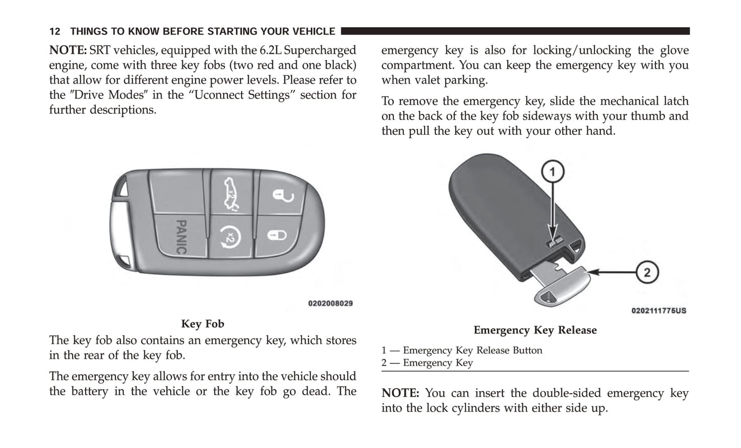 2017 Dodge Charger SRT 392/SRT Hellcat Bedienungsanleitung | Englisch