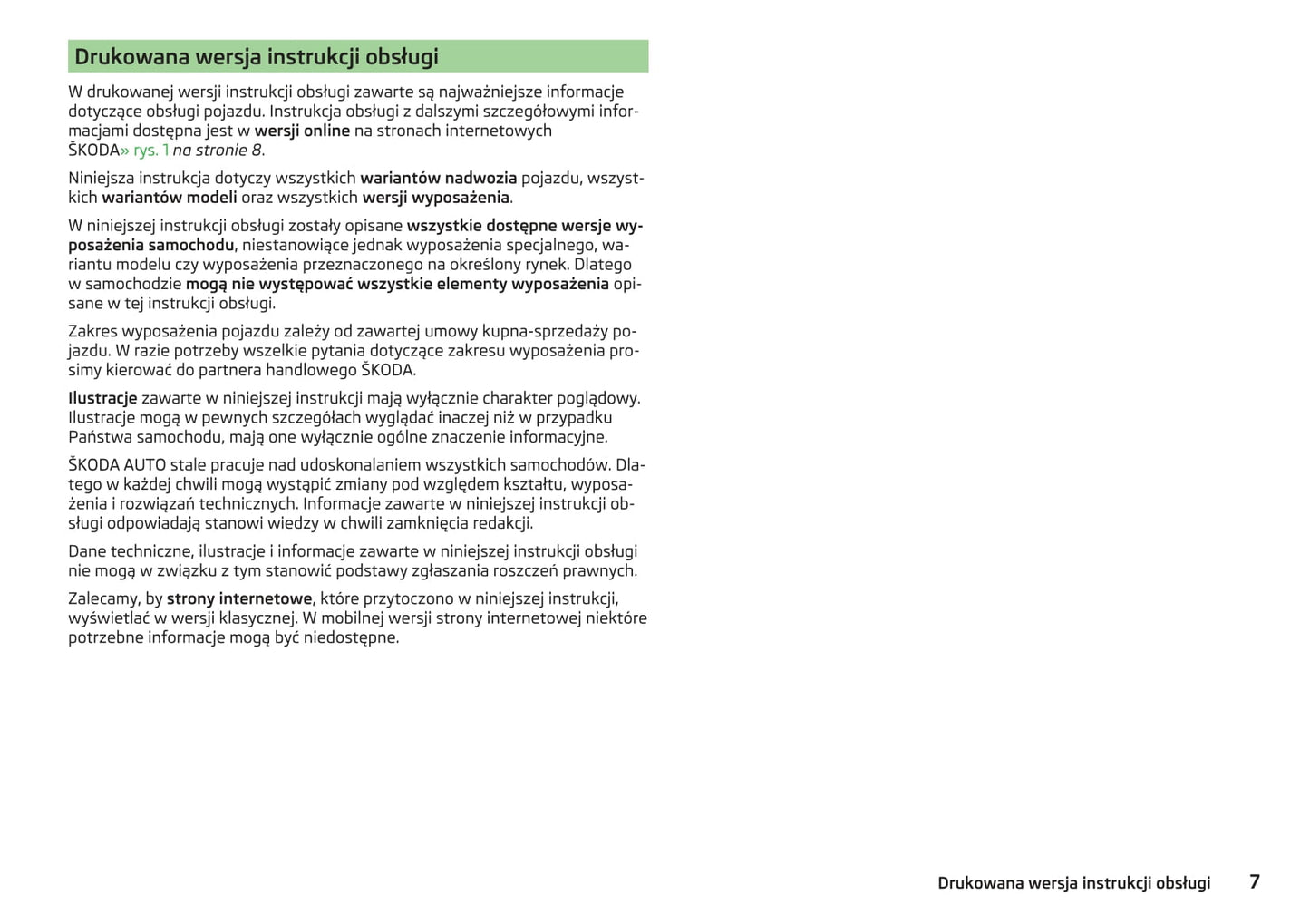 2016-2017 Skoda Citigo Bedienungsanleitung | Polnisch