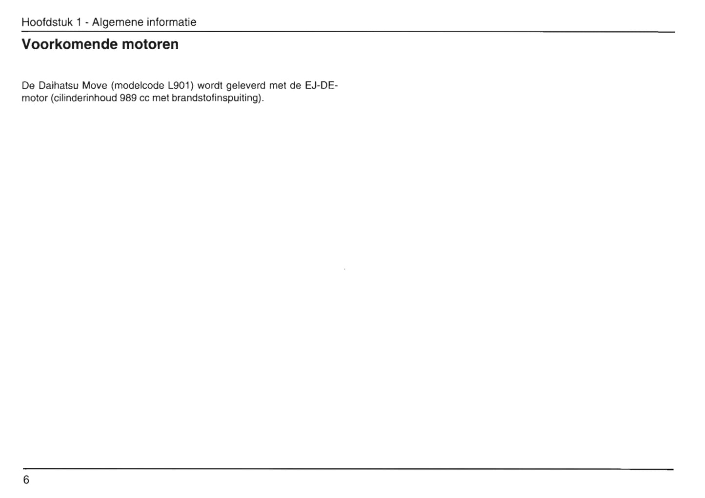 1999-2002 Daihatsu Move Owner's Manual | Dutch