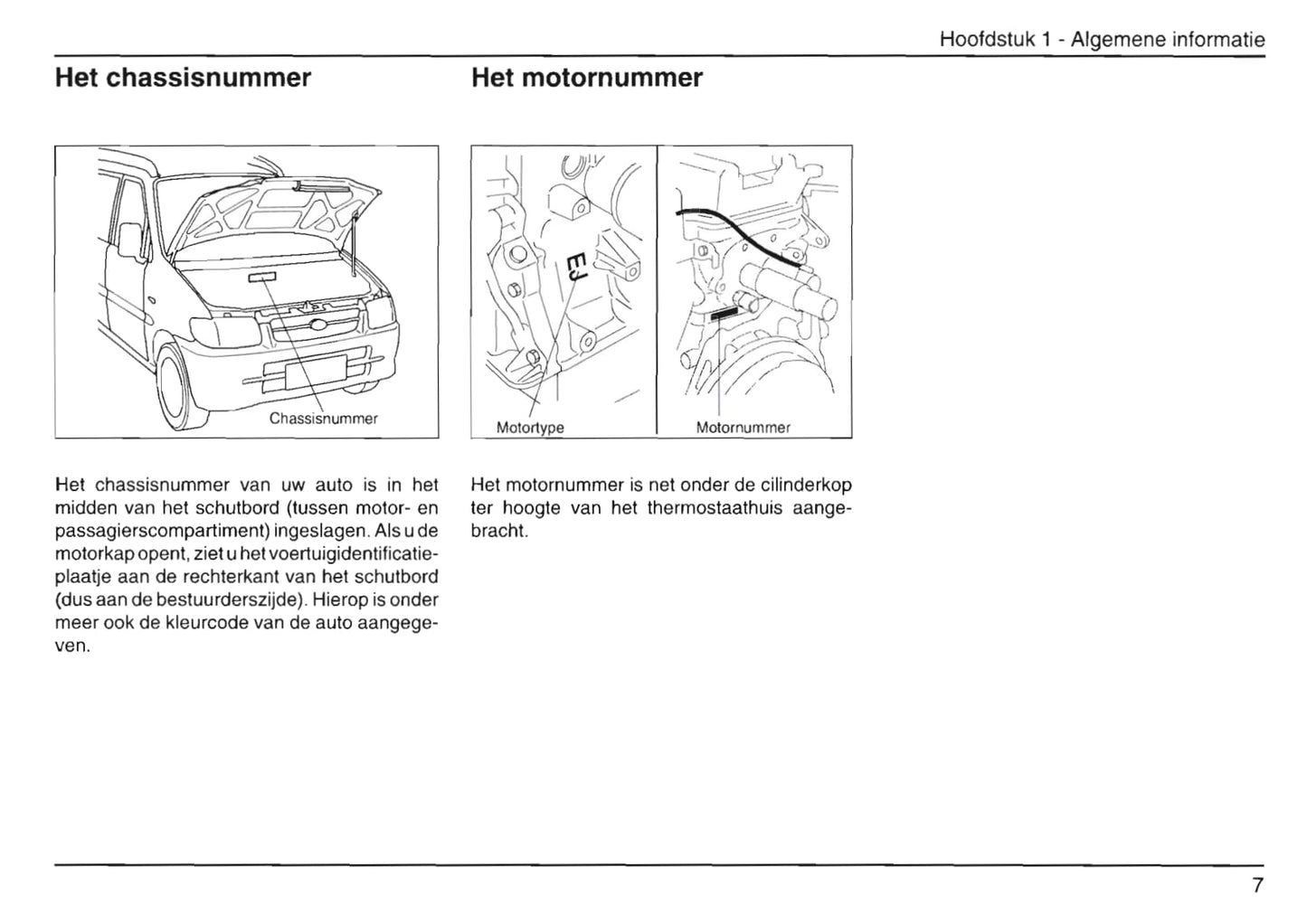 1999-2002 Daihatsu Move Owner's Manual | Dutch