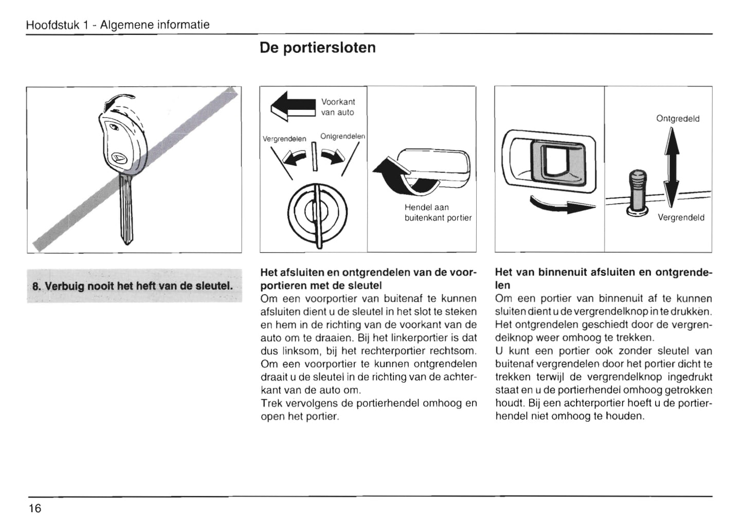 1999-2002 Daihatsu Move Owner's Manual | Dutch
