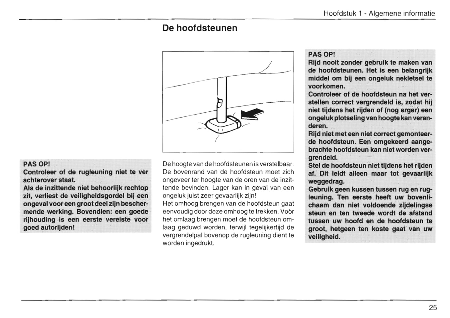 1999-2002 Daihatsu Move Owner's Manual | Dutch