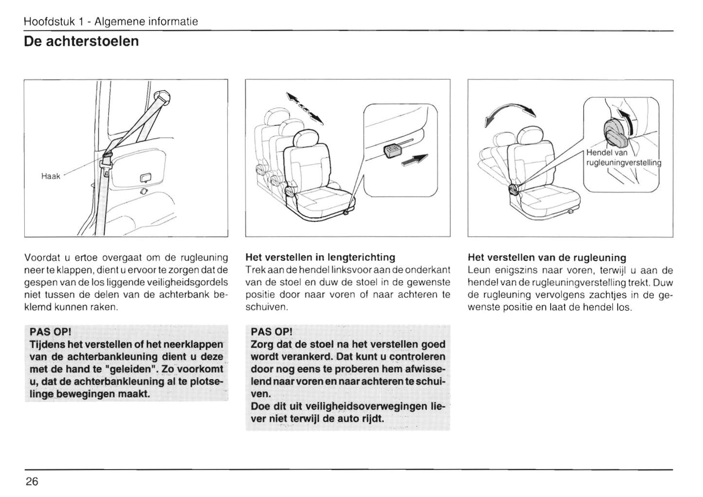 1999-2002 Daihatsu Move Owner's Manual | Dutch