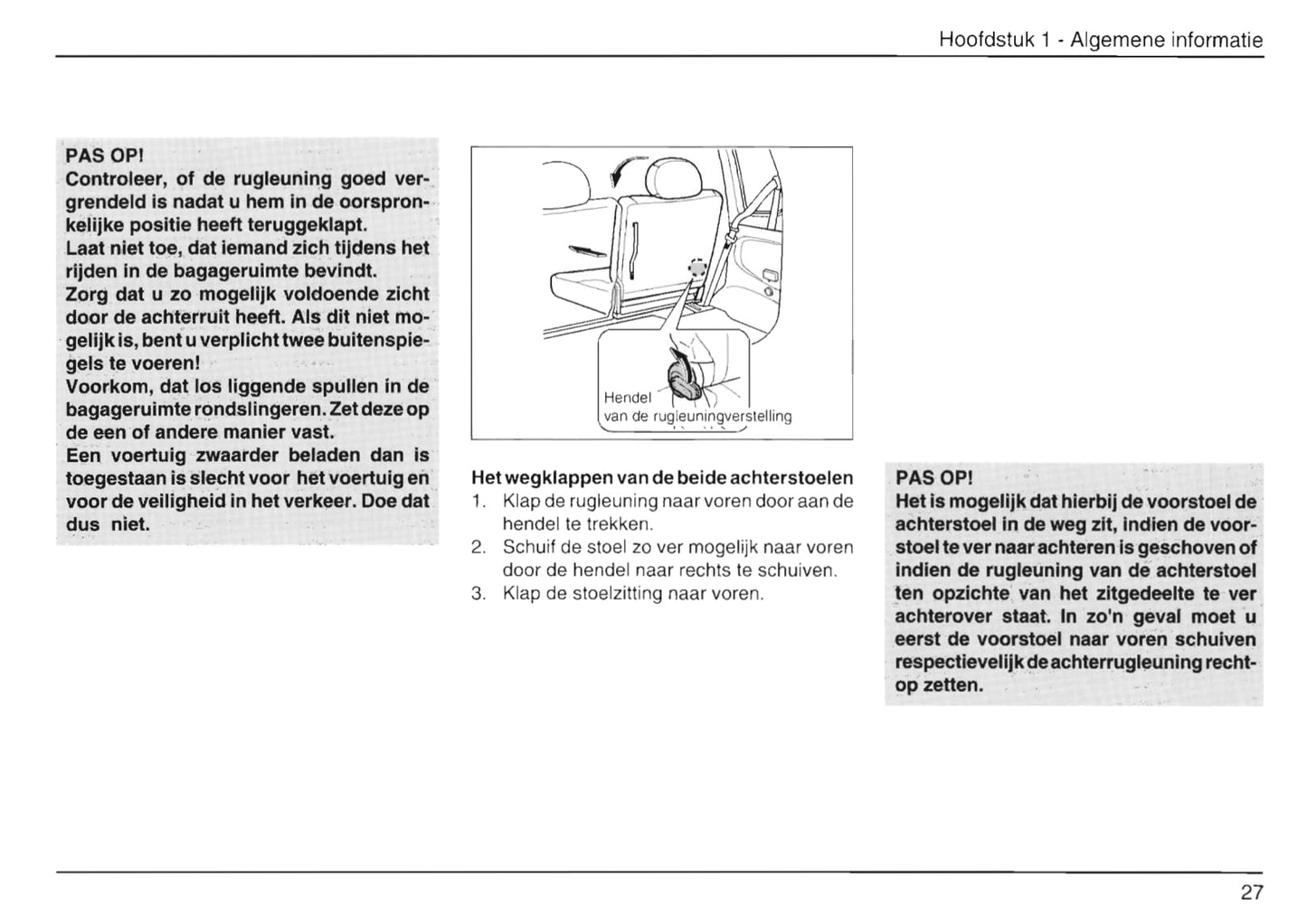 1999-2002 Daihatsu Move Owner's Manual | Dutch