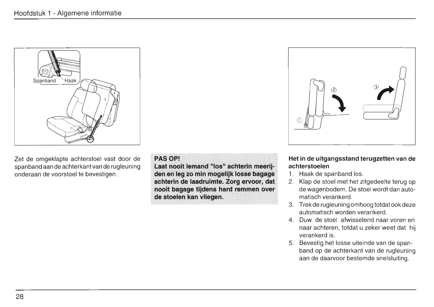 1999-2002 Daihatsu Move Owner's Manual | Dutch