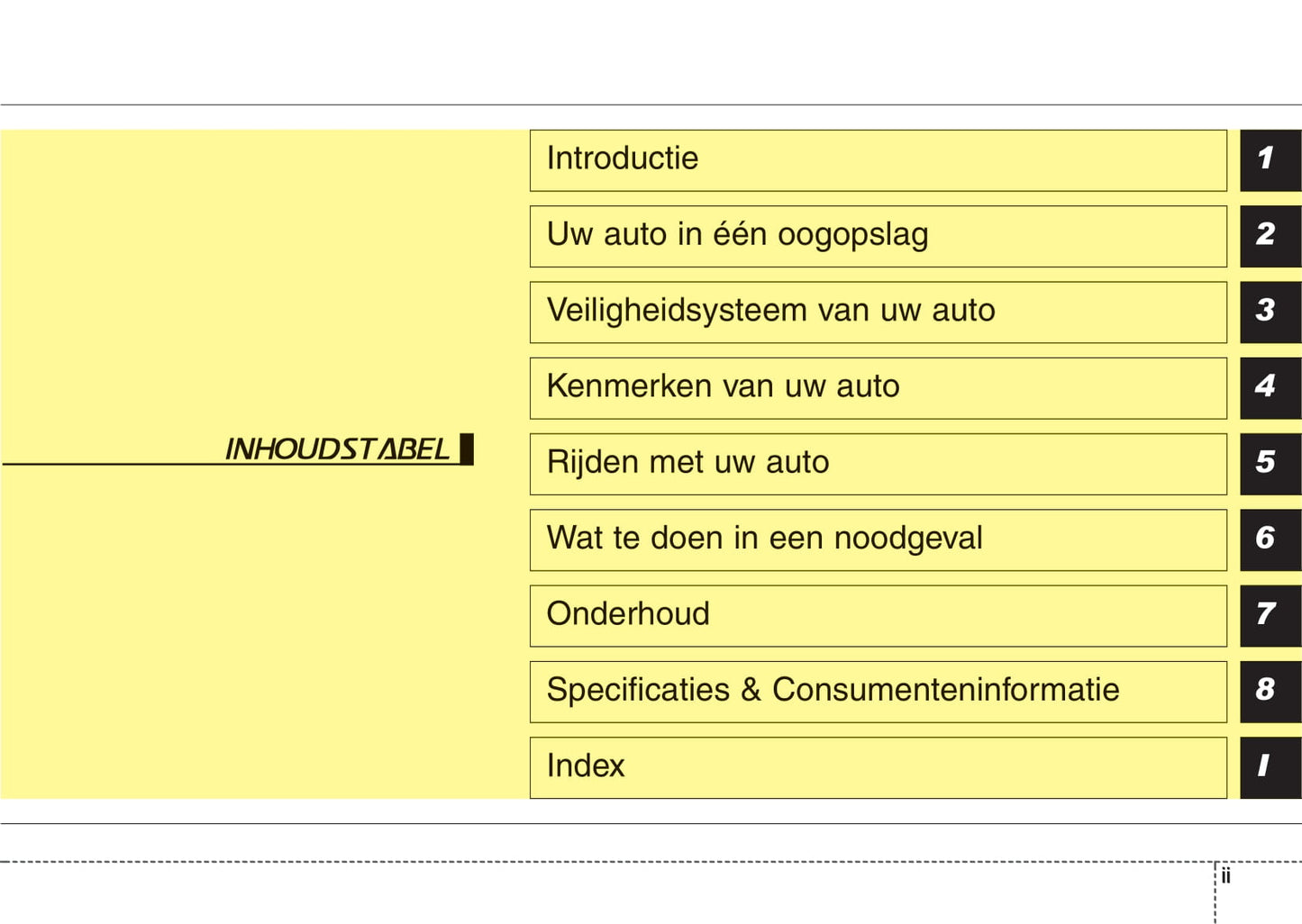 2012-2013 Kia Cee'd Owner's Manual | Dutch