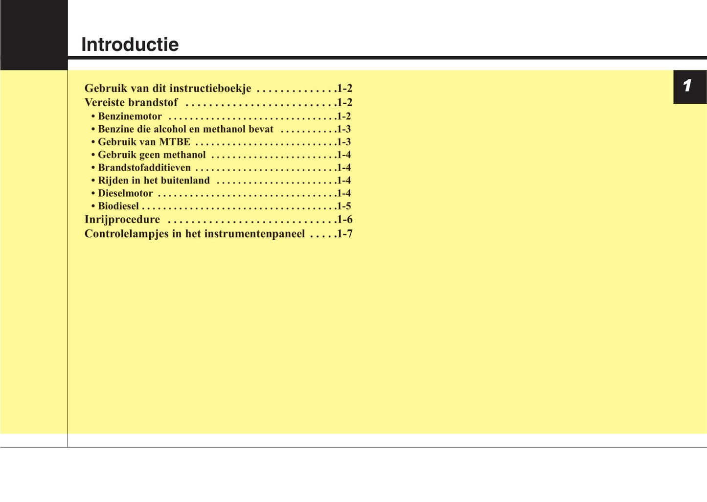 2012-2013 Kia Cee'd Owner's Manual | Dutch