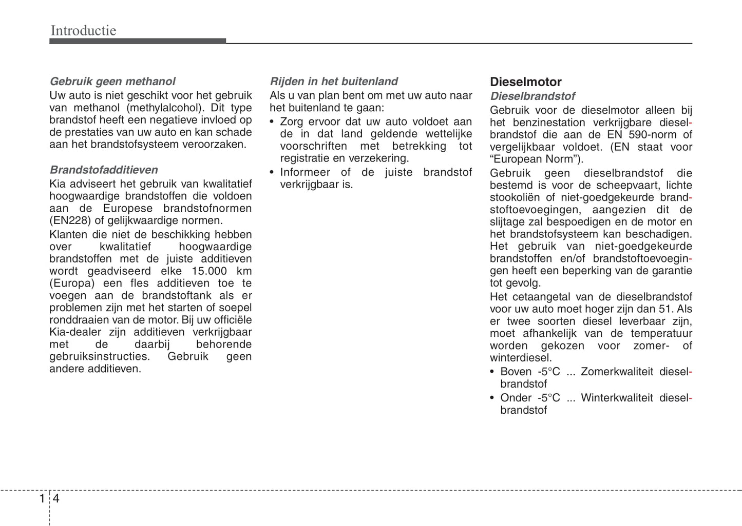 2012-2013 Kia Cee'd Owner's Manual | Dutch