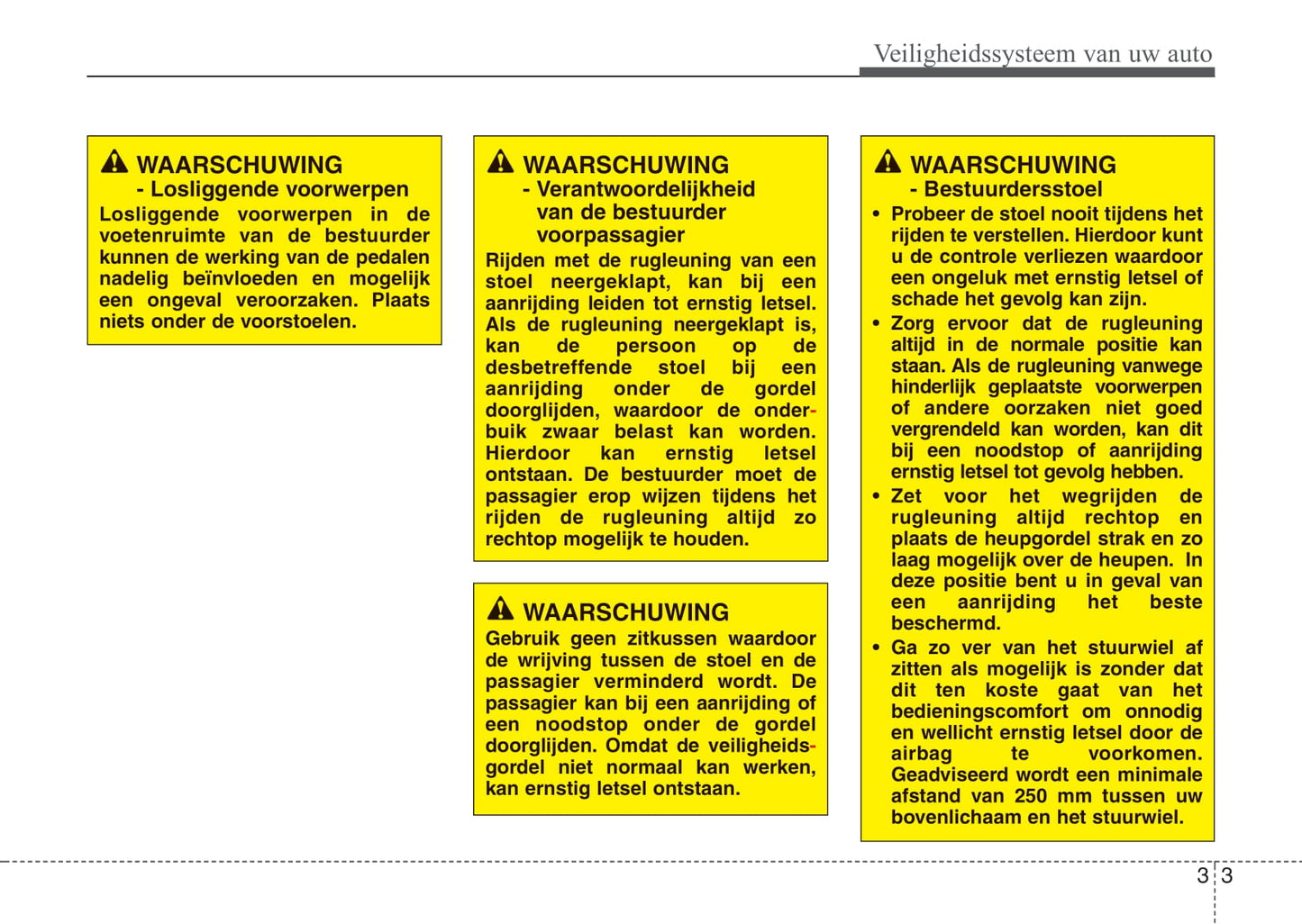 2012-2013 Kia Cee'd Owner's Manual | Dutch