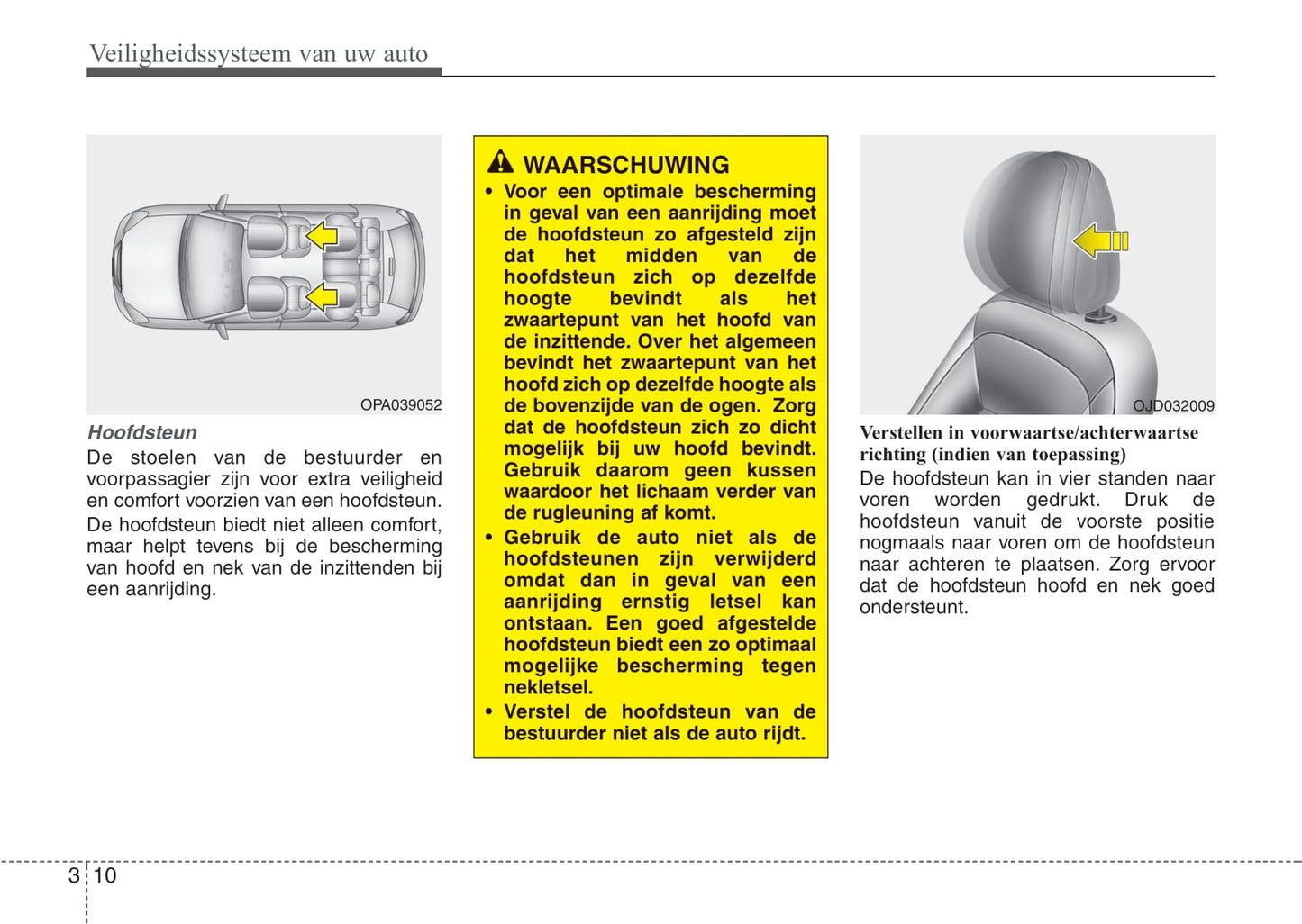 2012-2013 Kia Cee'd Owner's Manual | Dutch