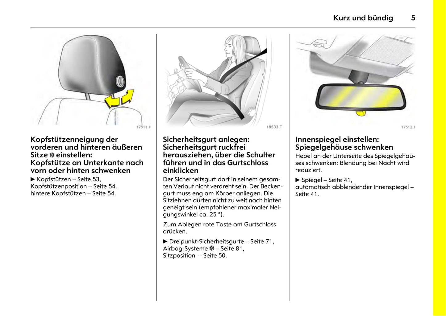 2005-2008 Opel Signum Owner's Manual | German