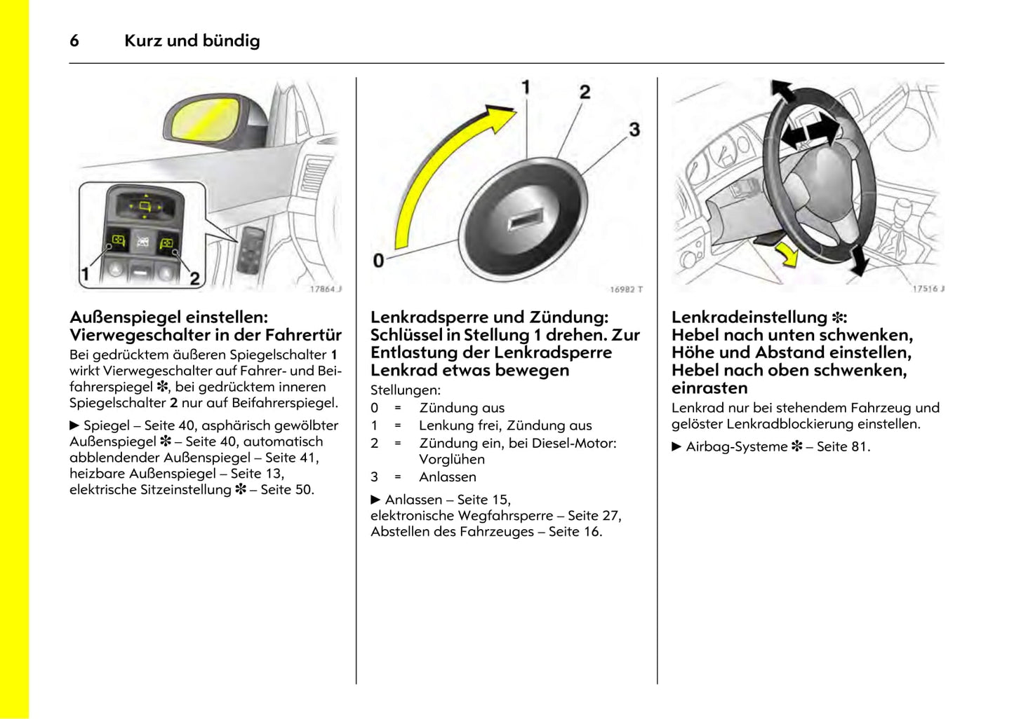 2005-2008 Opel Signum Owner's Manual | German