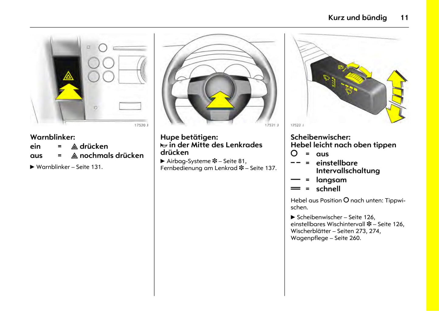 2005-2008 Opel Signum Owner's Manual | German