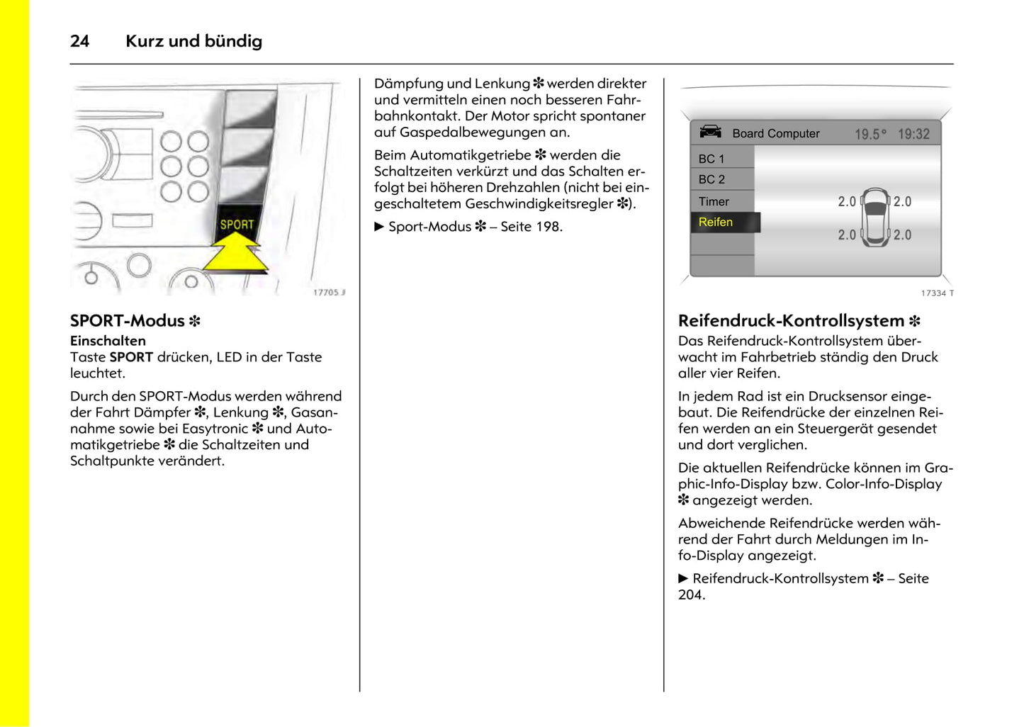2005-2008 Opel Signum Owner's Manual | German