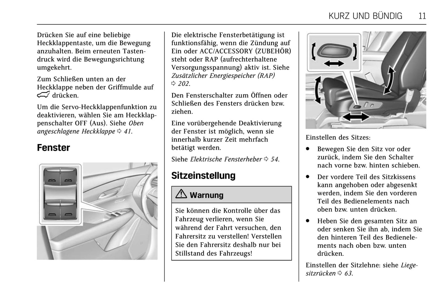 2017-2018 Cadillac XT5 Bedienungsanleitung | Deutsch