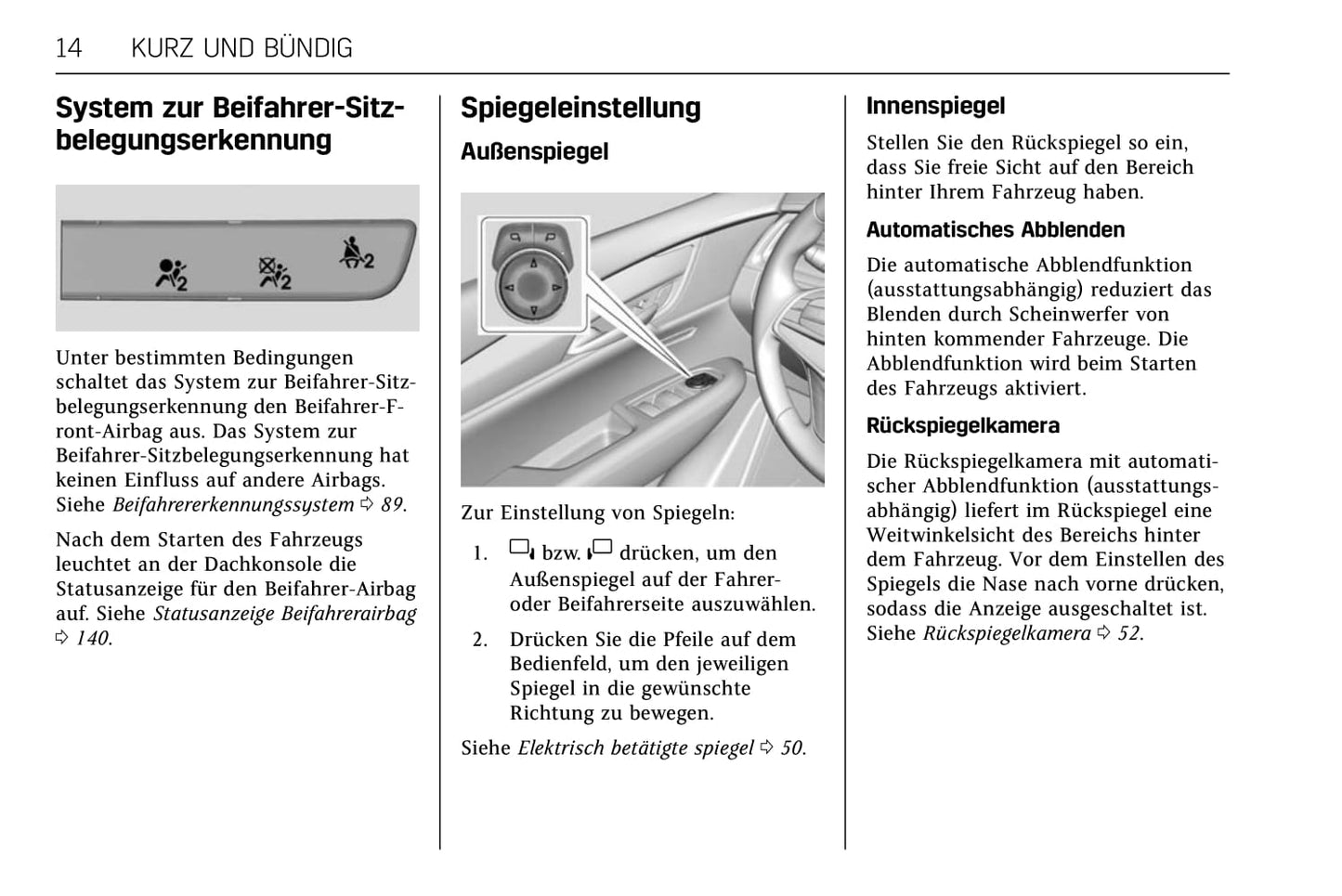 2017-2018 Cadillac XT5 Bedienungsanleitung | Deutsch